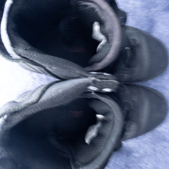 Supra Skytop Muska 001 Skate Shoes Sneaker Triple Black Mens Size 8 - Picture 3 of 6